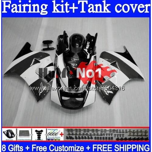 +Tank For SUZUKI SAPC VJ21 RGV250 RGVT250 1988 1989 1990 1991 89MC.132 Black white RGV-250 VJ22 21 RGV 250 88 89 90 91 Fairings