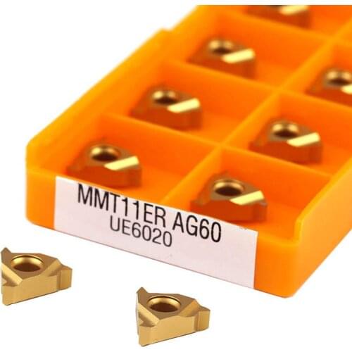 MMT 11ER AG55 11IR AG55 US735 UE6020 VP15TF 100% original CNC Turning tools Carbide insert Lathe tools Threading Turning inserts