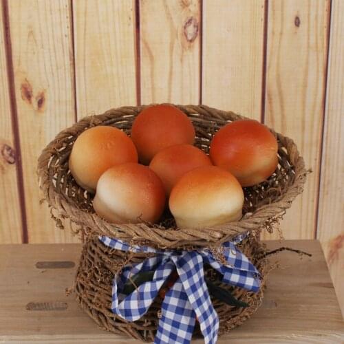 Soft Sponge Artificial Fake Small Bread Doughnuts Simulation Model Ornaments Cake Bakery Room Home Decoration Craft Toys