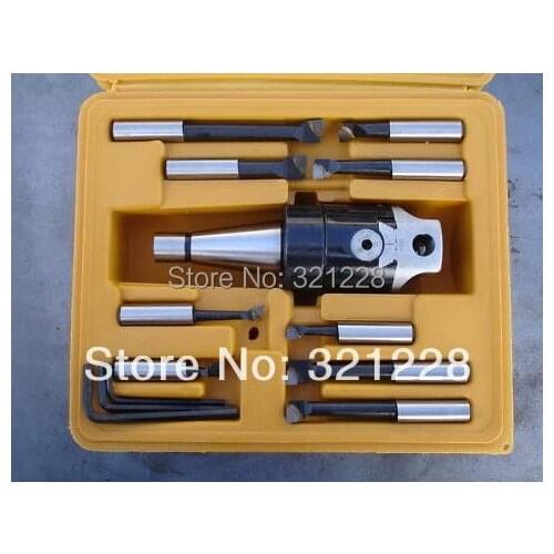 F1- 12 boring head set (NT30) Shank with Precision Boring Head 50mm with Boring Bar Kit 9pcs