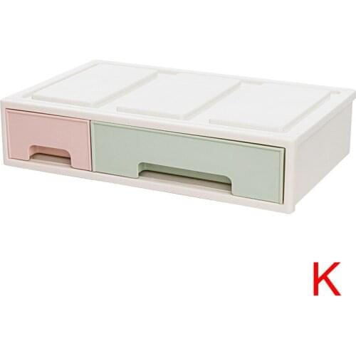 LCD Monitor Stand Holder Bracket with Office Drawer Storage Box Organizer for Desktop EM88