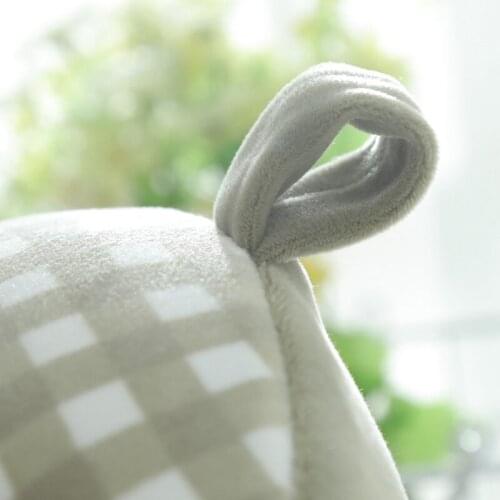 Memory foam Pillows set neck pillow lunch break flight travel pillow cervical spine dark texture knitted velvet U-shaped pillow