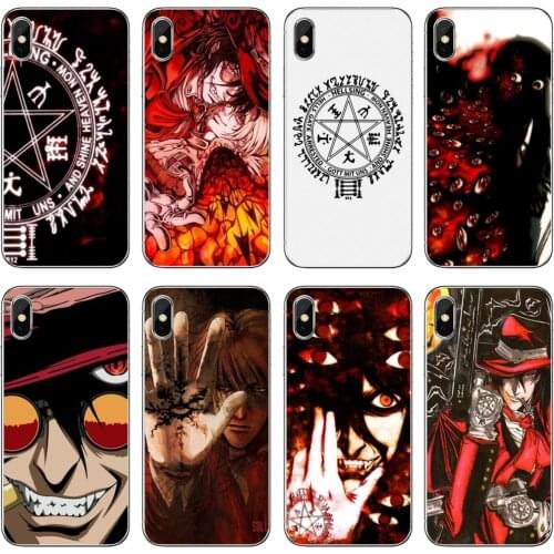 For Huawei P30 P40 P20 P7 P8 P9 P10 Lite Plus Pro 2015 2016 2017 Mini Silicone Phone Covers Anime-Hellsing-Alucard-Fan-Cartoon