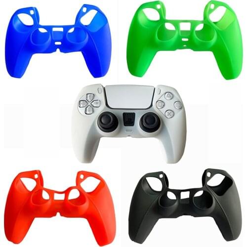 Silicone Cover Case For PS5 Controller Soft Protection Skin Anti-slip For PS5 Silicone Case Protective Silicone Case for PS5
