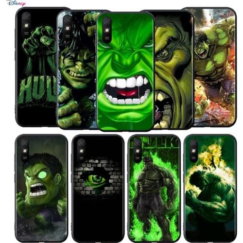 Silicone Cover Marvel Hulk Avengers For Xiaomi Redmi 9T 9 9C 9A 9AT 9i 8 8A 7 6 Pro 7A 6A 5 5A 4X Plus Phone Case