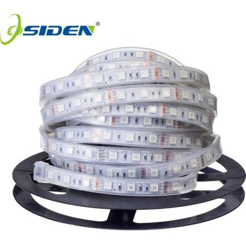 OSIDEN 100M Led Strip Light 5050 Silicon Tube Waterproof IP67 dc12V 300led 5m RGB White Warm White LED tape Fexible 5M/Reel