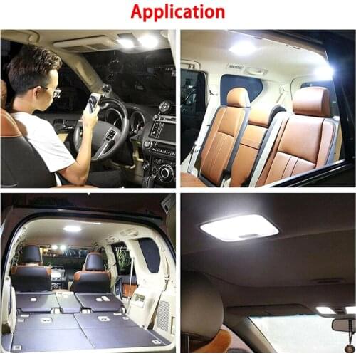 12V LED Car Vehicle Interior Dome Roof Ceiling Reading Trunk Light Lamp Bulb Styling Night Light Business Car Accessories