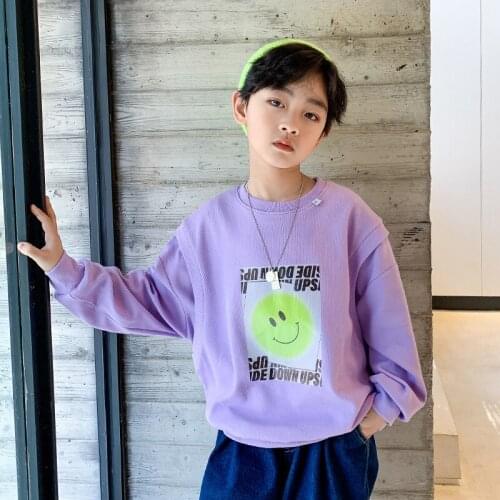 2021 Vintage Spring Autumn Boys Sweatshirts Jacket Coat Kids Outwear Children Clothes Tops Teenager Gift High Quality