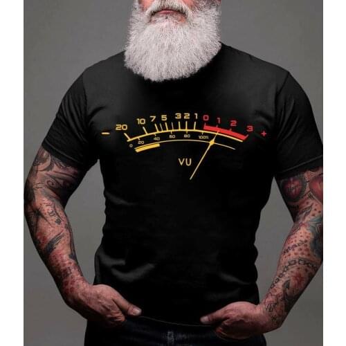 Vu Meter T-Shirt Sound Engineer