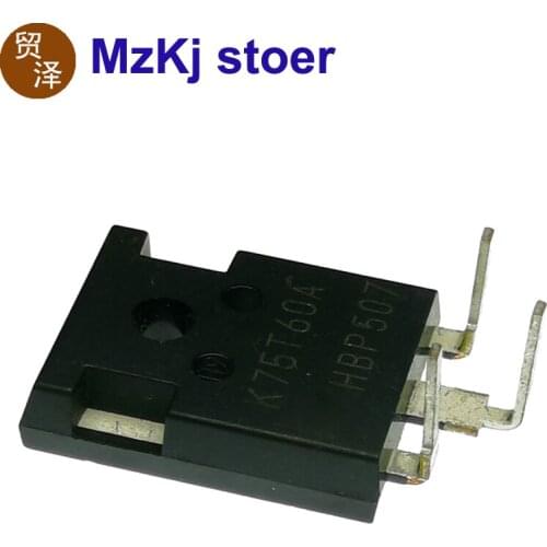 10PCS NEW IKW75N60T K75T60 IKW75N60TA K75T60A 75T60 75N60 TO-247 75A 600V Power IGBT Transistor
