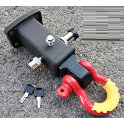 19Ton Solid Trailer arm hook, hooligan fast off-road vehicle after reloading the bar, motor boat traction connector boat part