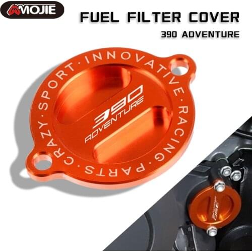 For 390 Adventure 2019 2020 2021 Rear Orange Motorcycle Engine Oil Filter Cover Cap 390Adventure Motorbike Oil Filter Cover Cap