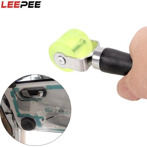 LEEPEE Car Rubber Roller Application Rolling Wheel Sound Deadener Noise Deadening Reducing Tool Car Accessories