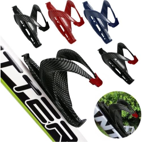 Carbon Fiber Bicycle Bottle Holder MTB Road Bike Cycling Drink Water Bottle Holder Cage Bottle Rack Riding Bicycle Accessories