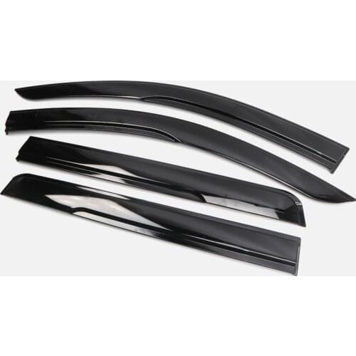 For Mitsubishi Pajero Sport/Montero Sport/Shogun Sport 2016 2017 2018 Exterior Window Visor Vent Sun Rain Guard Deflectors 4pcs
