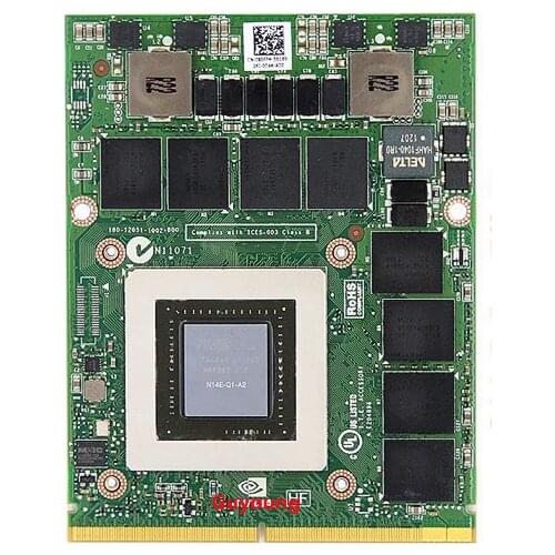K3000M K3000 GDDR5 2GB Video Graphics Card N14E-Q1-A2 For DELL M6700 M6800 For HP 8760W 8770W