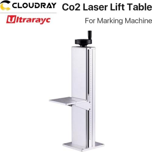 Ultrarayc Co2 Laser Marking Part Lift Table Z Axis Lifting Column Stand 500 & 800mm for Co2/Fiber Laser Engraving Maxchine