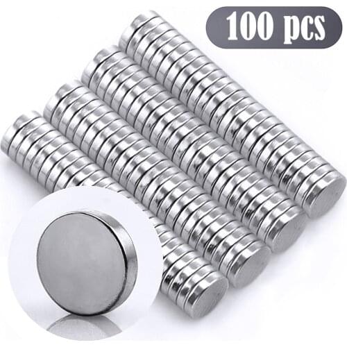 100 Pcs Neodymium Magnet 5*1mm NdFeB Strong Round Disc Magnets Rare-Earth Neodymium Permanent Magnet imanes Refrigerator Office