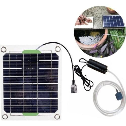 Monocrystalline Silicon 20W Solar Water Air Pump Pool Oxygenator Pond Air Oxygen Pump Aerator Household Fish Supply