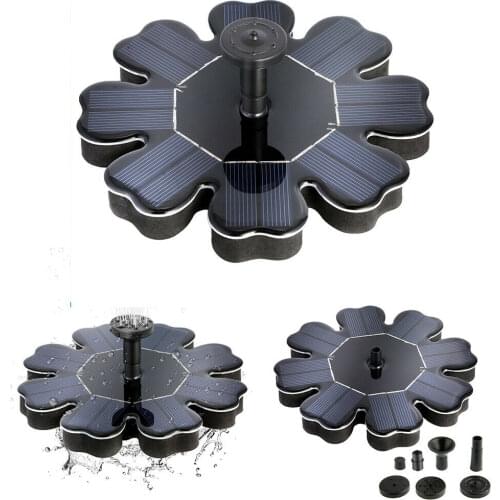 Solar Fountain Watering kit Power Solar Pump Pool Pond Submersible Waterfall Floating Solar Panel Water Fountain For Garden