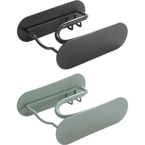 Wall Mounted Hair Dryer Holder Sundries Storage Organizer High Quality Hairdryer Shelf Bathroom Home Accessories Set