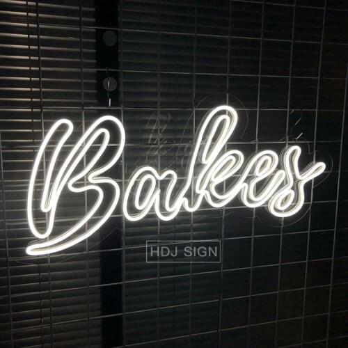 Personalized Custom Neon Sign LED Light Suitable For Store Bakery Commercial Wall Decor Luminescent Signboard