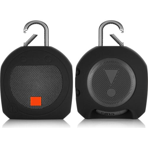 Portable Silicone Protective Case for JBL Clip3 Speaker Case Cover Shockproof Speaker Cover for Clip 3