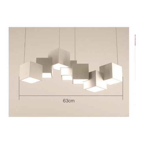 Simple and creative chandelier living room lamps Nordic postmodern restaurant bedroom study bar lighting
