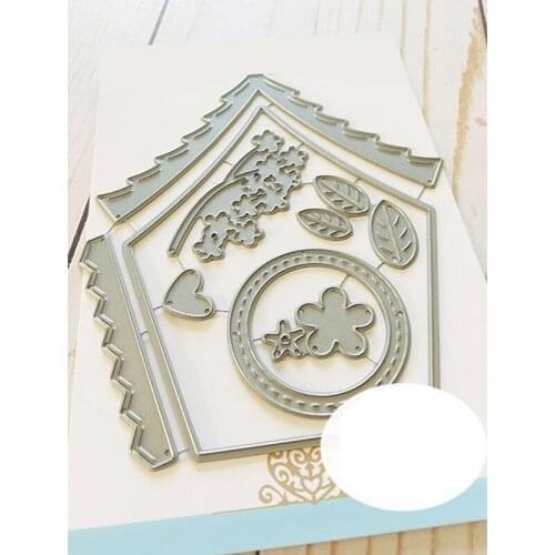 Crafts LARGE BIRDHOUSE Dies Cutting Dies Scrapbook Dariy Decoration Stencil Embossing Template DIY Greeting Card Handmade 2021