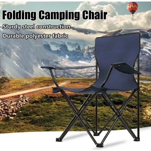 Light Folding Camping Fishing Chair Seat Portable Beach Garden Outdoor Camping Leisure Picnic Beach Chair Tool Blue Green Red
