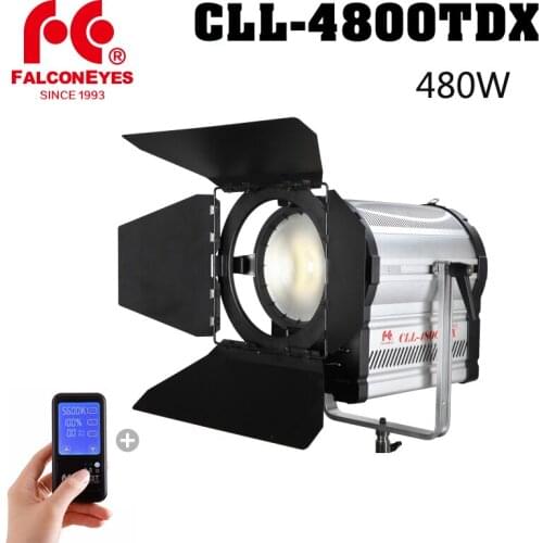 Alconeyes LED Video Studio Spotlight Bi-Color Support DMX System Photo Light with Gift of Remote Control Photography Equipment