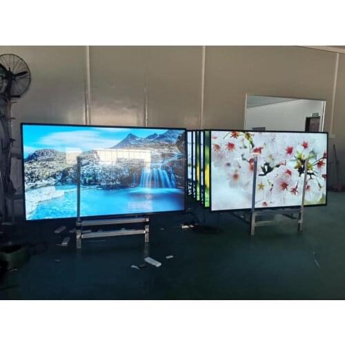 86 inch big size super slim 4K Smart E-LED TV with Quad core processor, 8G Memory and 1G Ram, Android system