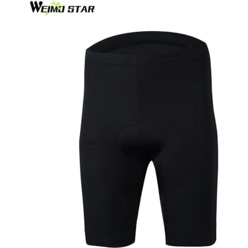 WEIMOSTAR Team Cycling Shorts Outdoor Ropa Ciclismo Cycling Clothing Bike Mens Black Bicycle 3D Padded Riding Shorts S-4XL