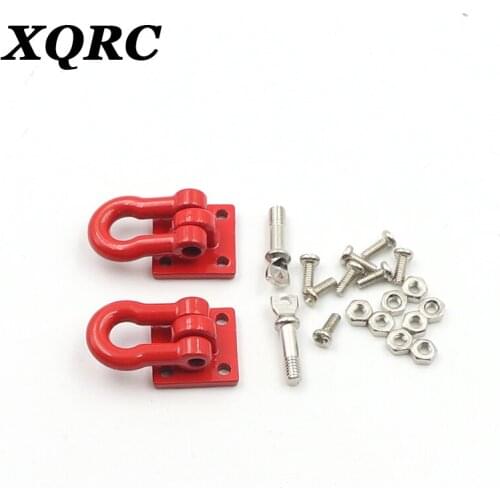XQRC TRUCK metal trailer support rescue trailer hook for trx4 axial scx1090046 rc4wd D90 TF2 cc01 of 1 / 10 RC tracked vehicle