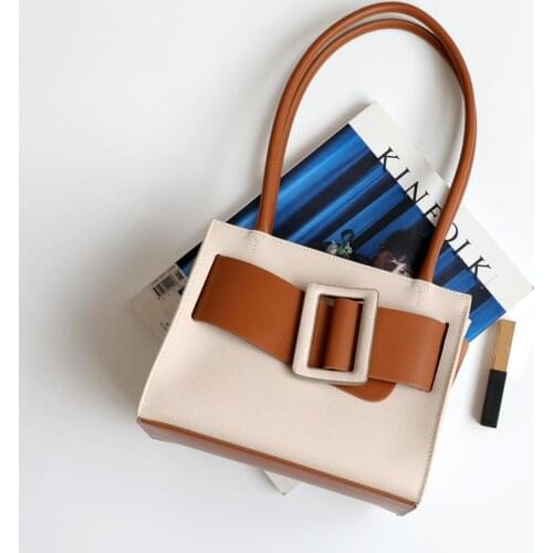 2021 New Genuine Leather Ladies Hand Bags High Quality Cow Leather Shoulder Bag Fashion Designer Large Capacity Womens Totes