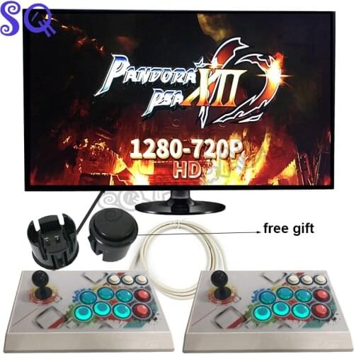 Arcade Game Console Pandora Saga Box 12 3188 in 1 2 4 Players Button Joystick Controller Zero Delay Diy Retro Machine HD Video