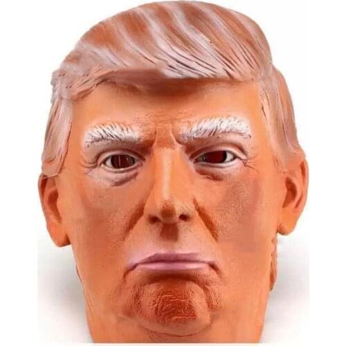 Donald Trump Mask Billionaire Presidential Latex Mask The USA President Trump Mask For Celebrity Spoof Props Cospaly Costume