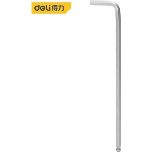 Deli 1.5-10mm S2 Ball Point Hex Key Wrenches Bicycle Repair Tool Hexagonal Screwdriver Hand Tool Long Arm Hex Key Wrenches