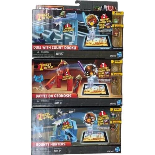 Hasbro Angry Birds Star Wars MEET RED CHUCK BOMB MATILDA LEONARD Telepods Catapult Desktop Game Boys Toys Gifts for Children