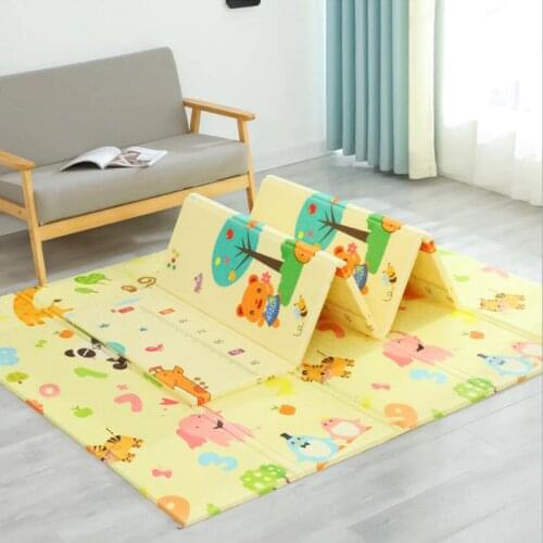 XPE Baby Play Mat Foldable Kids Crawling Mat Educational Toys for Cildren Carpet Rug Puzzle 177*118cm Room Decor Gym Activity