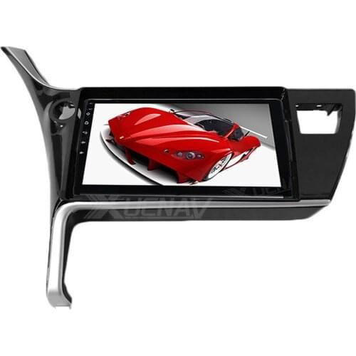 2 Din Panel Dash Kit Installation Frame Trim Bezel Stereo receiver Car Radio Fascia frame for Toyota corolla 2017 car DVD player
