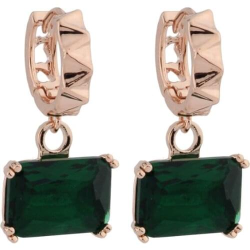 New 2021 Trend Drop Earrings Women Earrings Unique Wedding Fashion Jewelry 585 Rose Gold Unusual Earrings Vintage Jewelry