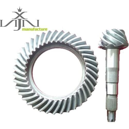 New Crown wheel and Pinion Best Quality Complete For Toyota Hilux Hiace 11x43 Ratio Black 41201-80181 20CrMnTiH3 1 Year Warranty