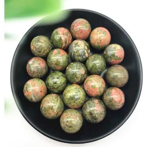 New Arrival!!!Natural Dragon Blood Stone Quartz Unakite Crystal Ball Crafts Office Home Decoration