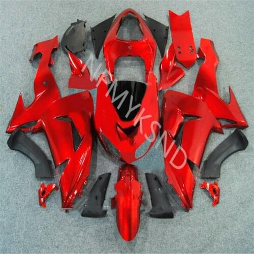 Motorcycle Fairing For Kawasaki Ninja ZX10R 06-07 ZX 10R 06 07 ZX-10R 2006 2007 Injection red black Bodywork Fairing