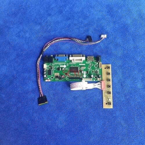 Fit B156HTN01.1 B156HTN02.1 156HTN03.2/3.3 MNT68676 HDMI-compatible DVI VGA LCD display drive board 1920*1080 LED Kit LVDS 40Pin