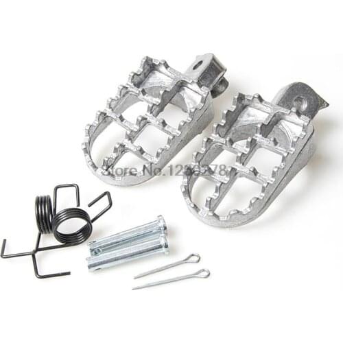 Motorbike Foot Pegs Rests Footpegs For Yamaha PW50 PW80 TW200 PW 50 80 TW 200 DIRT Bike