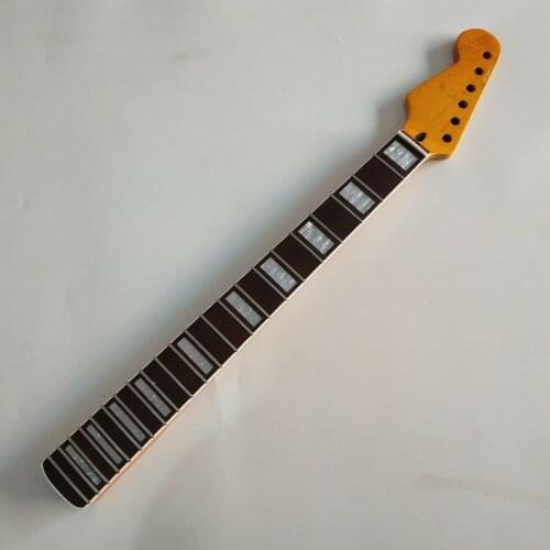 Left hand Maple Guitar neck 22 Frets 25.5 inch Strat Eectric Guitar Neck