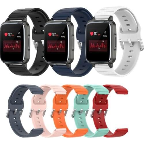 Silicone Strap for Xiaomi Haylou Solar LS01 Smart Watch Band Sport Bracelet watchband Replace watch Accessories