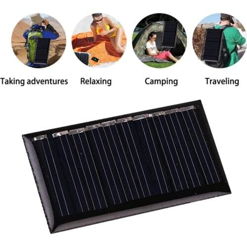 5V 2W 25MA 45x25mm Power Bank Charging Module Mini Epoxy Solar Panel Outdoor